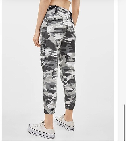 xs Beden Bershka kadın kamuflaj
