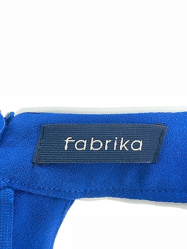 36 Beden lacivert Renk Fabrika Uzun Elbise %70 İndirimli.