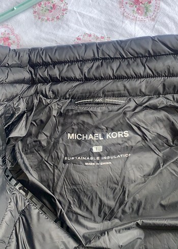 Erkek siyah fermuarlı orjinal Michael Kors ceket - Görsel 7