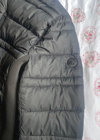 Erkek siyah fermuarlı orjinal Michael Kors ceket - Görsel 5