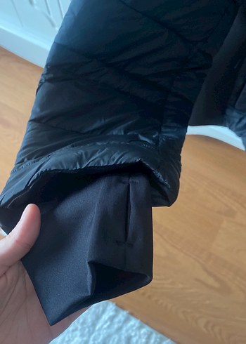 Erkek siyah fermuarlı orjinal Michael Kors ceket - Görsel 2