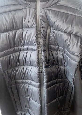 Erkek siyah fermuarlı orjinal Michael Kors ceket - Görsel 3