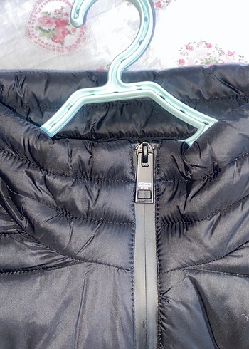 Erkek siyah fermuarlı orjinal Michael Kors ceket - Görsel 6