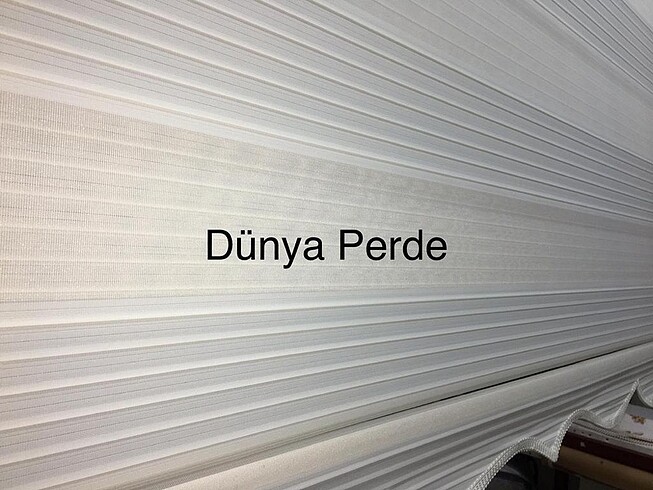  Beden 160x200 Brillant Beyaz Zebra Perde SIFIR Ürün