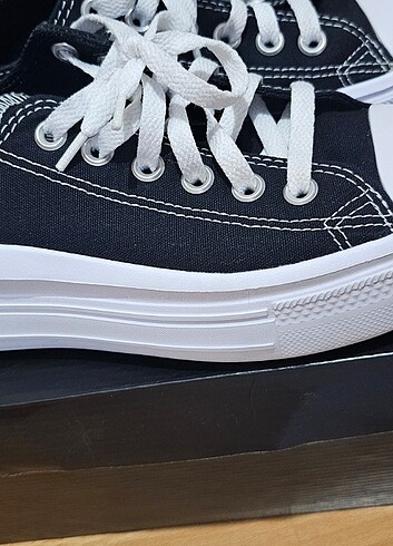 Converse Converse Chuck Taylor All Star Move Unisex Siyah Platform Sneake