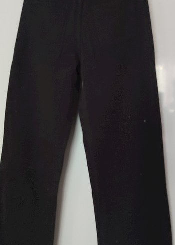 13-14 Yaş Beden siyah Renk Siyah taşlı Yumuşak kumaştan kot pantalon