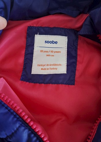 Soobe Mor Kiz Çocuk Fermuarlı Yelek
