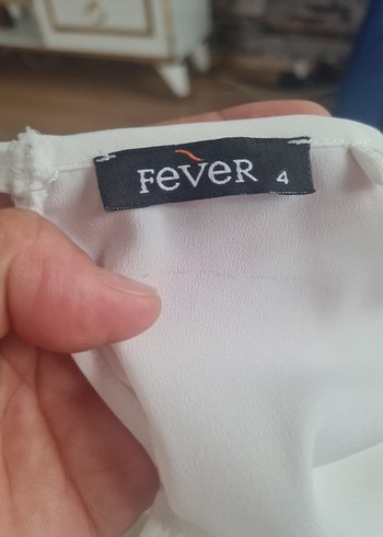 Beyaz Uzun Kollu Salaş Kadın Bluz - Görsel 10