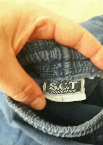 Gri Tonlarda Rahat Kesim Kadın Denim Pantolon - Görsel 5