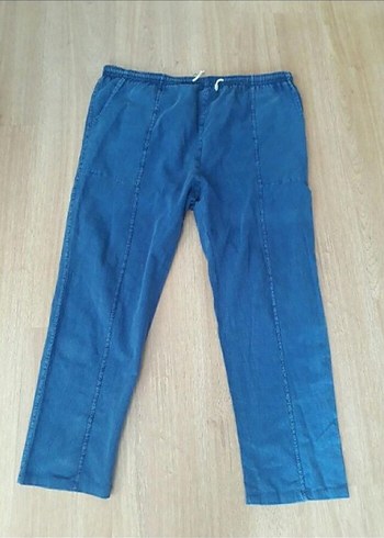 Gri Tonlarda Rahat Kesim Kadın Denim Pantolon - Görsel 3