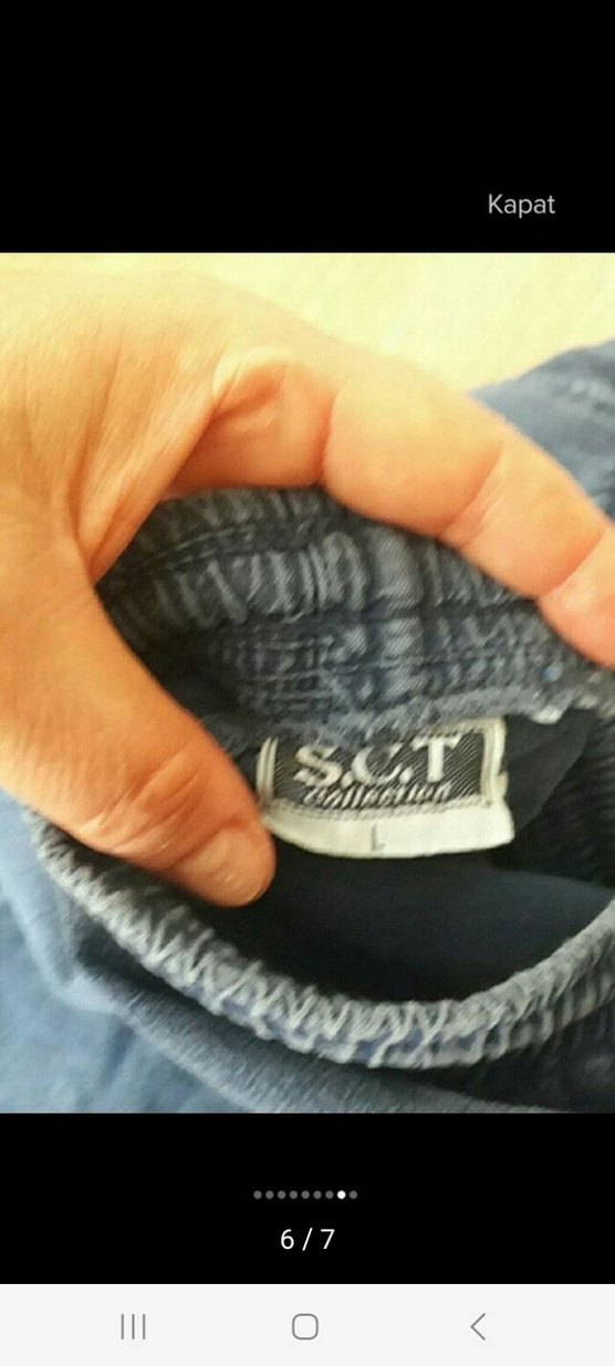 Gri Tonlarda Rahat Kesim Kadın Denim Pantolon - Görsel 5