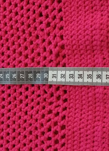 Örgü den pilaj çantası - Görsel 5