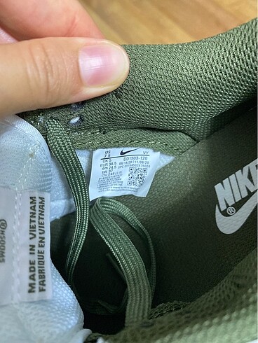 38,5 Beden haki Renk Nike dunk low haki yeşili