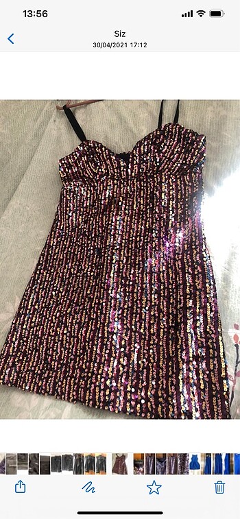Zara Zara pullu elbise #zara #yılbaşıelbisesi