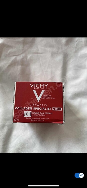 VICHY Vichy yaşlanma karşıtı kolojen gece kremi