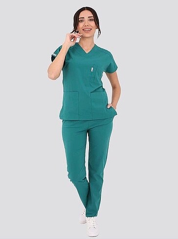 monotex marka cerrahi yeşil forma #doktor#hemşire#