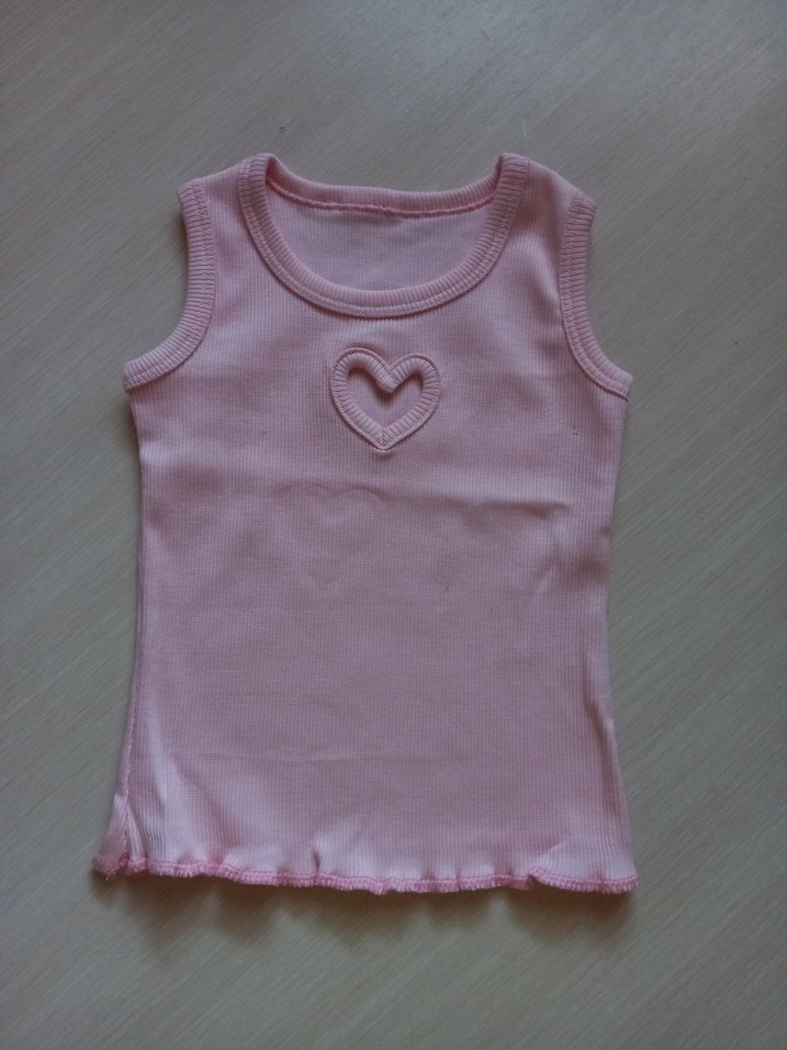 Kalp Detaylı Pastel Renkli Çocuk badi - Görsel 3