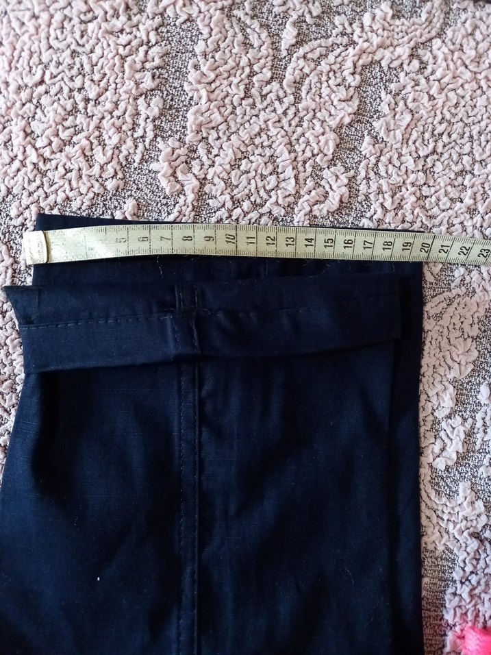 Erkek Lacivert Rahat Kesim Kargo model iş Pantolonu - Görsel 5