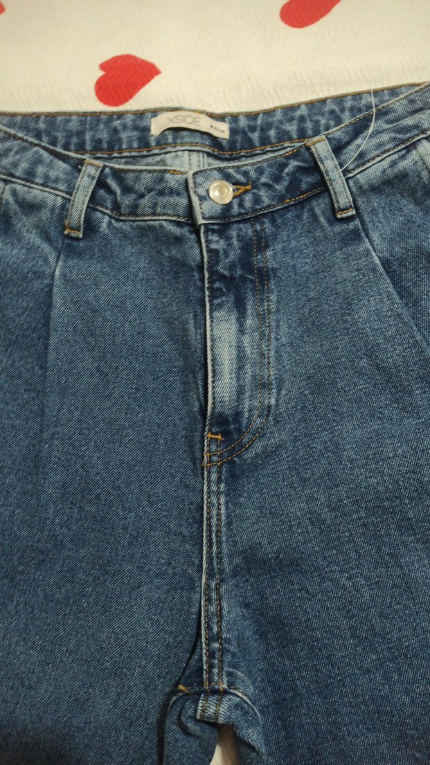 Rahat Kesim Mavi Kadın Kot Pantolon - Görsel 5