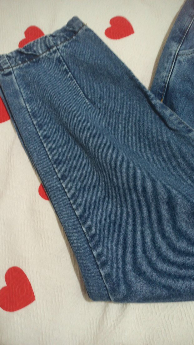 Rahat Kesim Mavi Kadın Kot Pantolon - Görsel 3