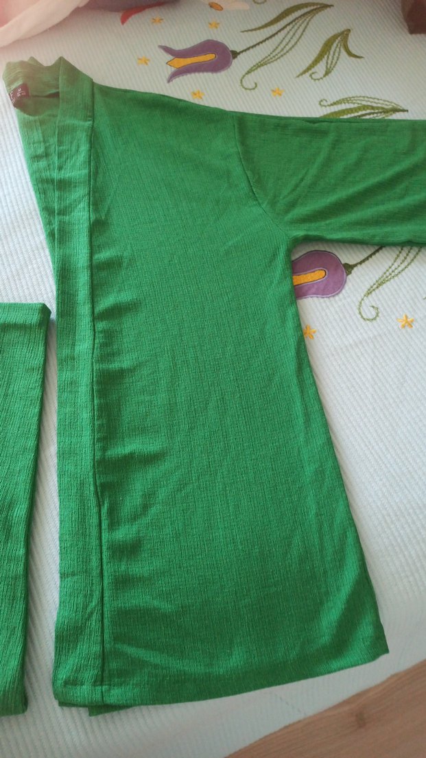 Yeşil  Salaş  Kadın alt ust takım - Görsel 3