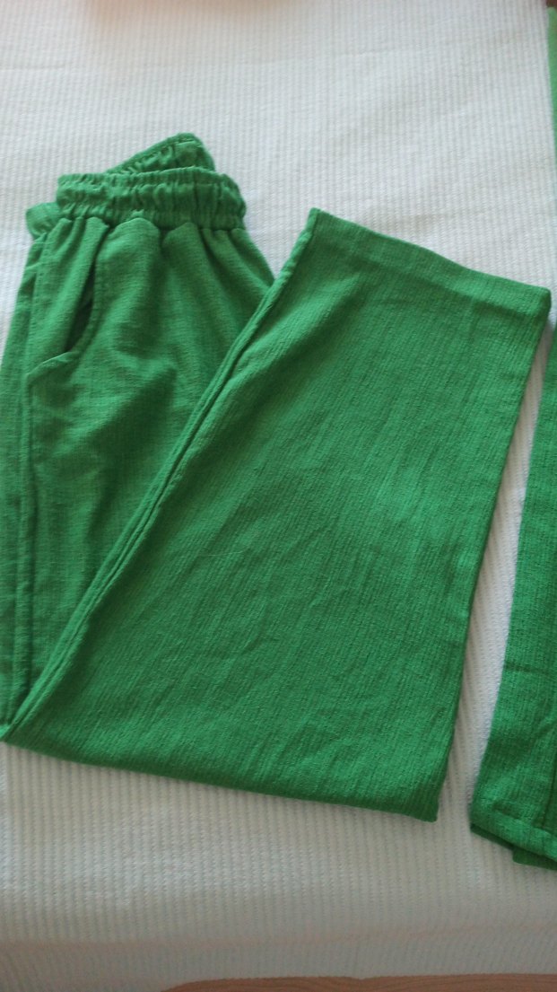 Yeşil  Salaş  Kadın alt ust takım - Görsel 2