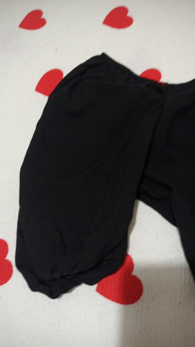 Düğmeli siyah elbise - Görsel 3