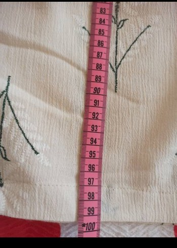 Nakış İşlemeli balon kollu alt üst takım - Görsel 8