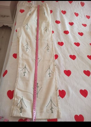 Nakış İşlemeli balon kollu alt üst takım - Görsel 7