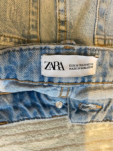 36 Beden Zara Yırtık Jean