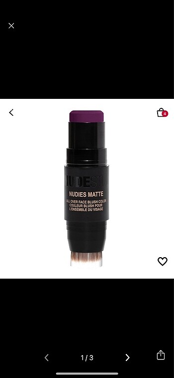 Beden Nudestix allık