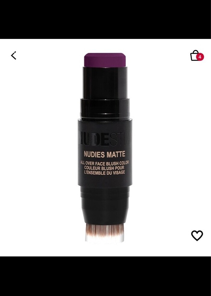 Nudestix allık - Görsel 3