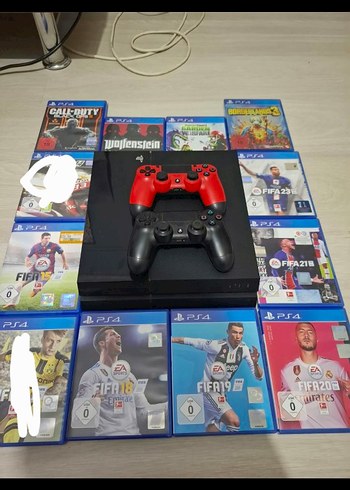 Sony PlayStation 4 Konsol 500 gb 2 kol oyun seti