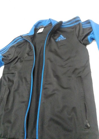 s Beden mavi Renk orjinal Adidas üst eşofman