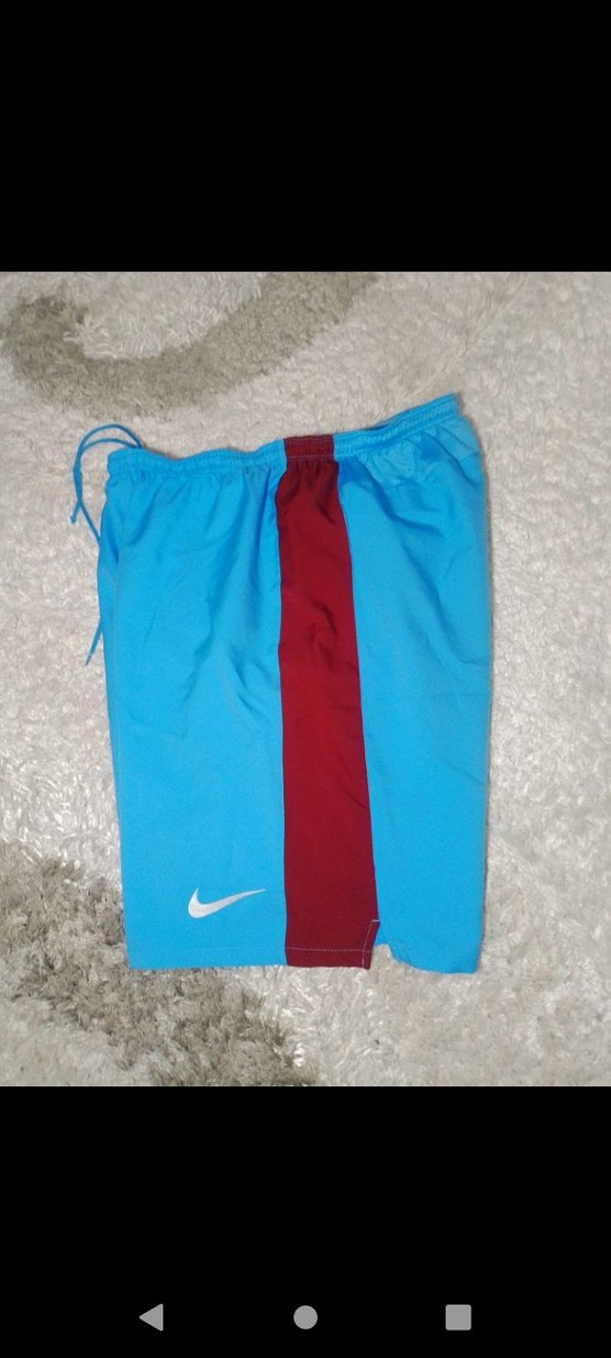 Erkek Mavi Spor Şort - Görsel 4