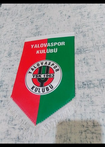 Yalovaspor Kulübü Vintage flama - Görsel 3