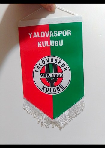 Yalovaspor Kulübü Vintage flama - Görsel 4