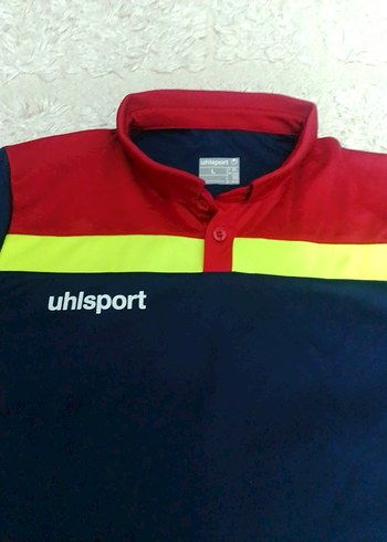 Uhlsport Renkli Kısa Kollu Erkek Spor Tişörtü - Görsel 2