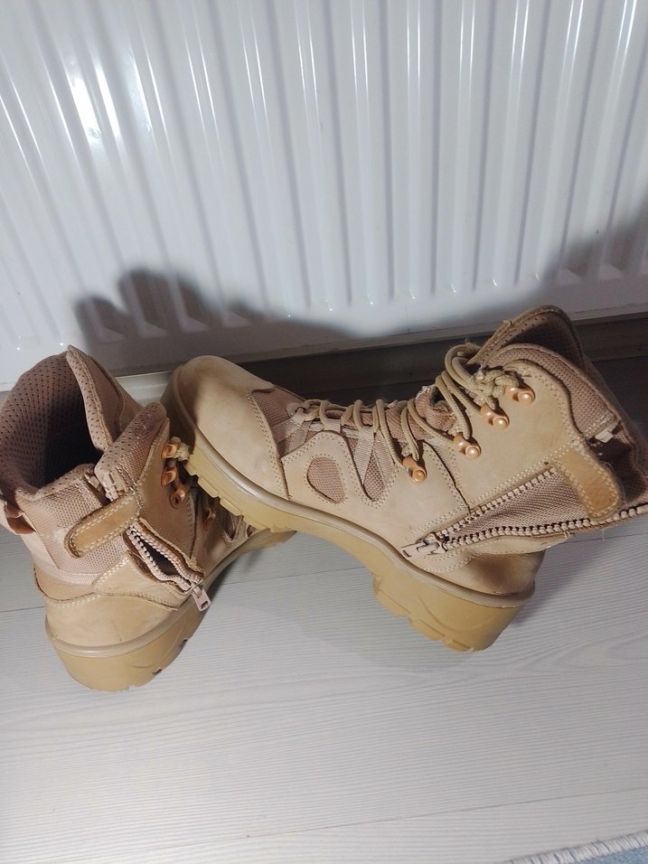 özel harekat.Bej Kamuflaj Bağcıklı Erkek Bot - Görsel 5