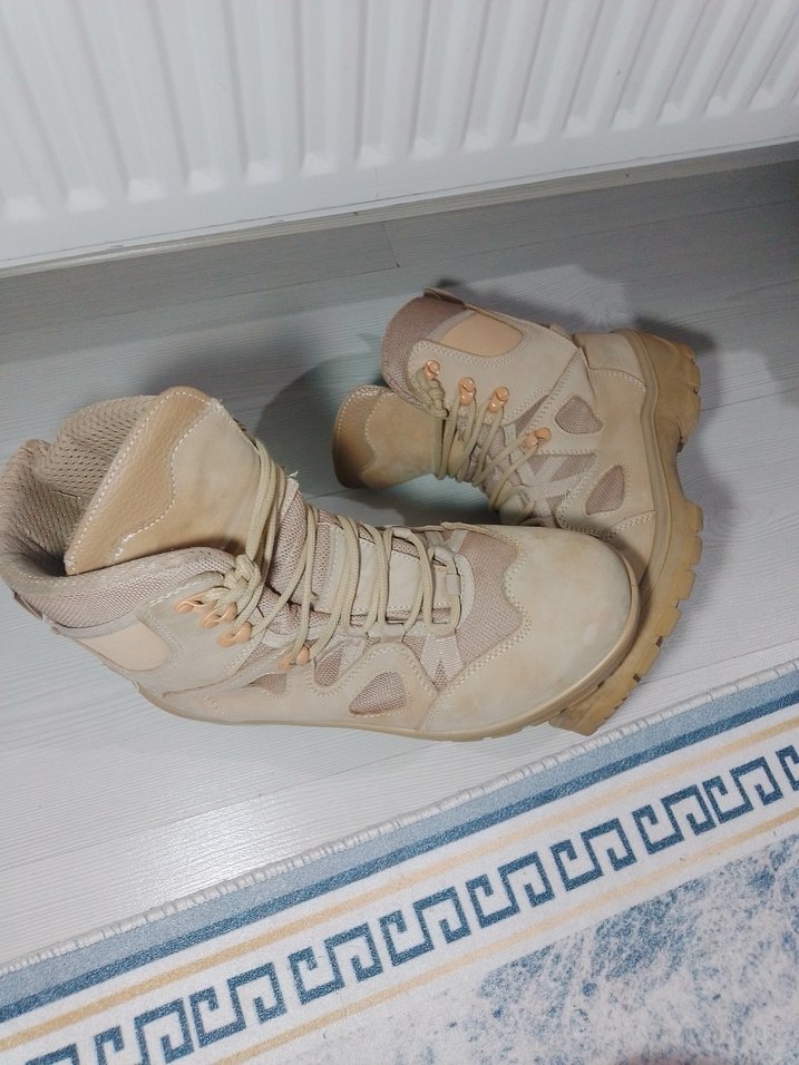 özel harekat.Bej Kamuflaj Bağcıklı Erkek Bot - Görsel 2