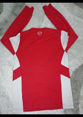 orjinal Nike.Kırmızı Uzun Kollu Spor Sweatshirt - Görsel 5