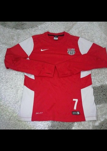 orjinal Nike.Kırmızı Uzun Kollu Spor Sweatshirt - Görsel 2