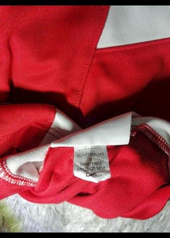 orjinal Nike.Kırmızı Uzun Kollu Spor Sweatshirt - Görsel 6