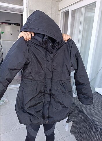 8 Yaş Beden siyah Renk Lcw kız cocuk mont