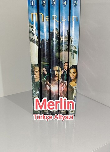 Merlin - Tüm Sezonlar | Orijinal Dil + Türkçe Altyazılı | Full K