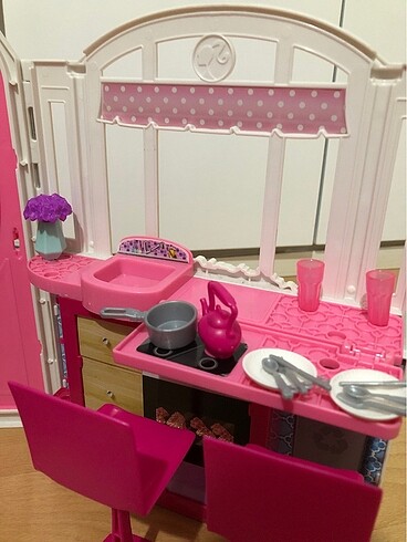 Barbie house taşınabilir portatif ev yenisi 7500 tl - Görsel 5