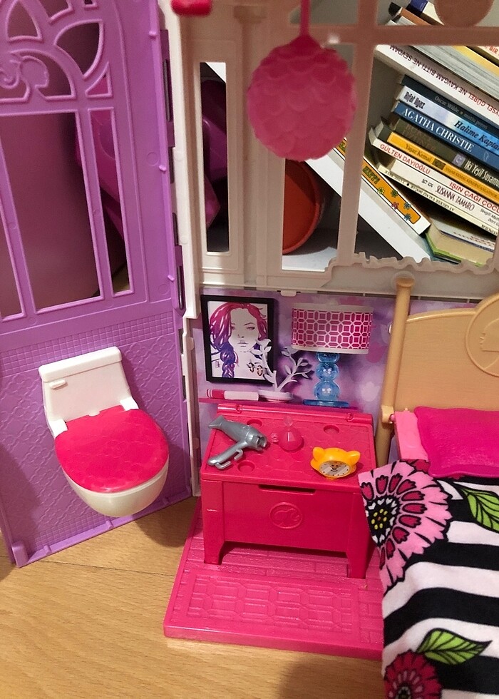 Barbie house taşınabilir portatif ev yenisi 7500 tl - Görsel 4