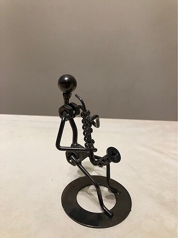 Metal figür dekoratif - Görsel 2