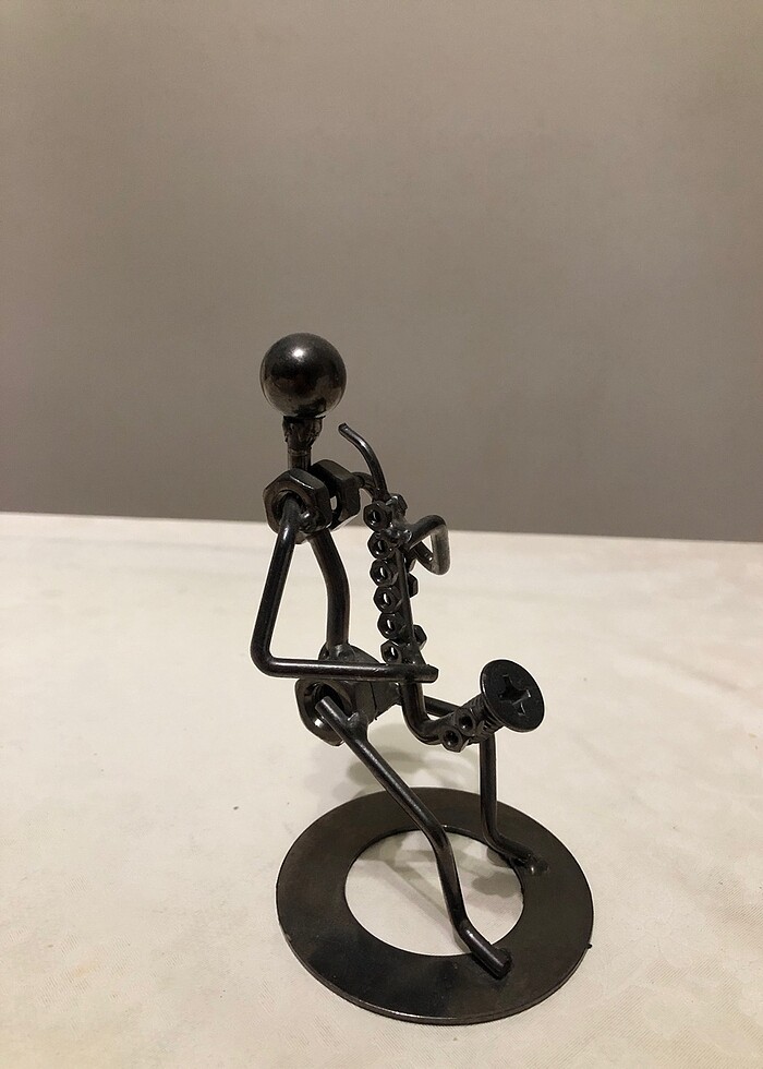 Metal figür dekoratif - Görsel 2