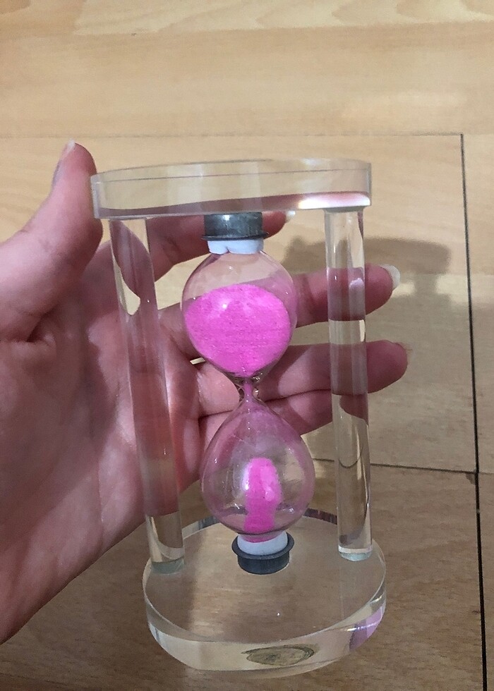 Pembe kum saati - Görsel 2